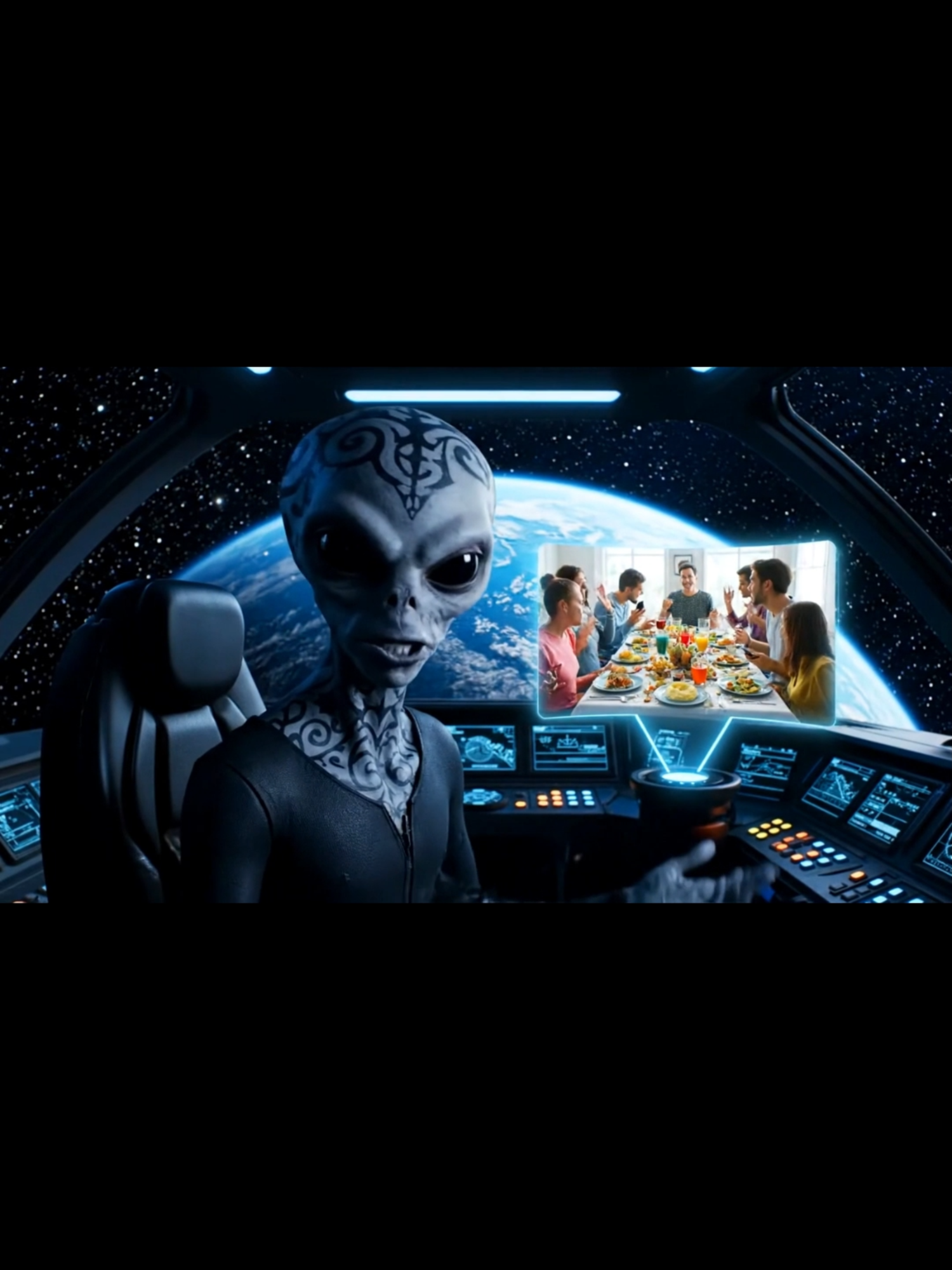 i want to believe...Alien on family time #shorts#alienvlog#alien