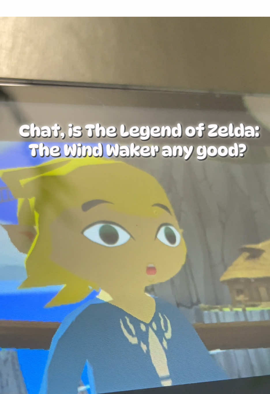 Genuinely asking because I’ve never played it before 👀  #thelegendofzelda #gaming #retrogaming #zeldawindwaker #streamingsetup 