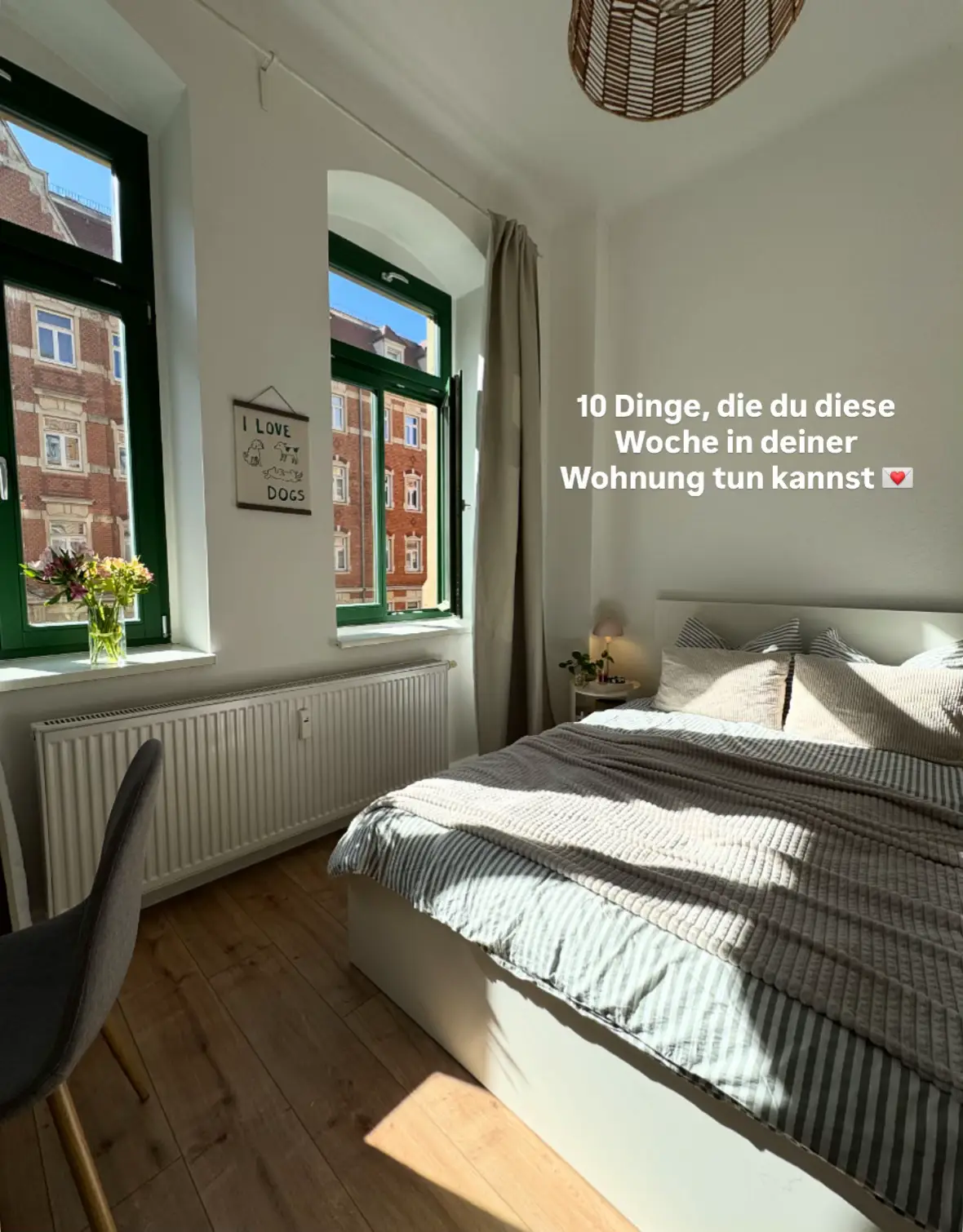 Was habt ihr euch fest vorgenommen für diese Woche? ☺️ #HomeInspo #CozyVibes #Wohnideen #InteriorGoals #Wohnungsliebe     