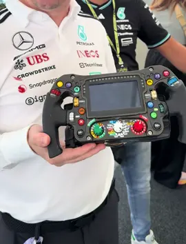 The Original Steering Wheel of Kimi Antonelli This is the authentic steering wheel used by Italian racing talent Kimi Antonelli, a rising star in international motorsport. Every button, paddle, and control is designed to give the driver maximum precision and responsiveness on track, making it a crucial tool in his journey from karting prodigy to single-seater champion. The wheel represents not only advanced engineering but also the passion, discipline, and determination that define Antonelli’s career. #FerrariMonza #SpecialCollection #f1 #formula1 #monza #Motorsport #mercede #kimiantonelli #adidas 