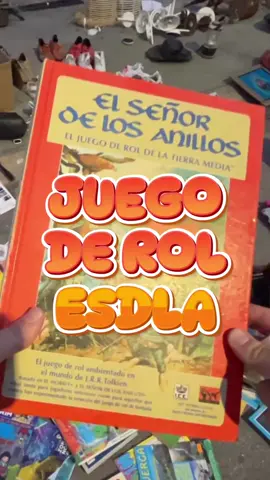 JUEGO DE ROL DEL SEÑOR DE LOS ANILLOS! 🕹️🔥 ¿Sabíais que estaba tan cotizado? 😳🙌🏻 #rastro #juegoderol #libros #esdla #ganga 