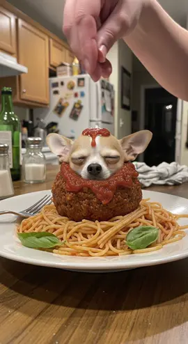 DINNER STARTS BLINKING AT ME 👀🍽️