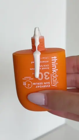 Unboxing #thinkdaily everyday sun serum ☀️ The lightweight, reef-safe SPF that feels as good as it sounds. Shop on @amazon. #ThinkSun #Unboxing #MineralSPF #EverydaySPF