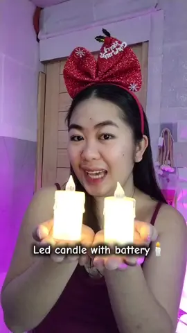 Led flameless candle light✨ #ledcandles #candlelight #candles #batteryoperatedcandle #flamelesscandle 