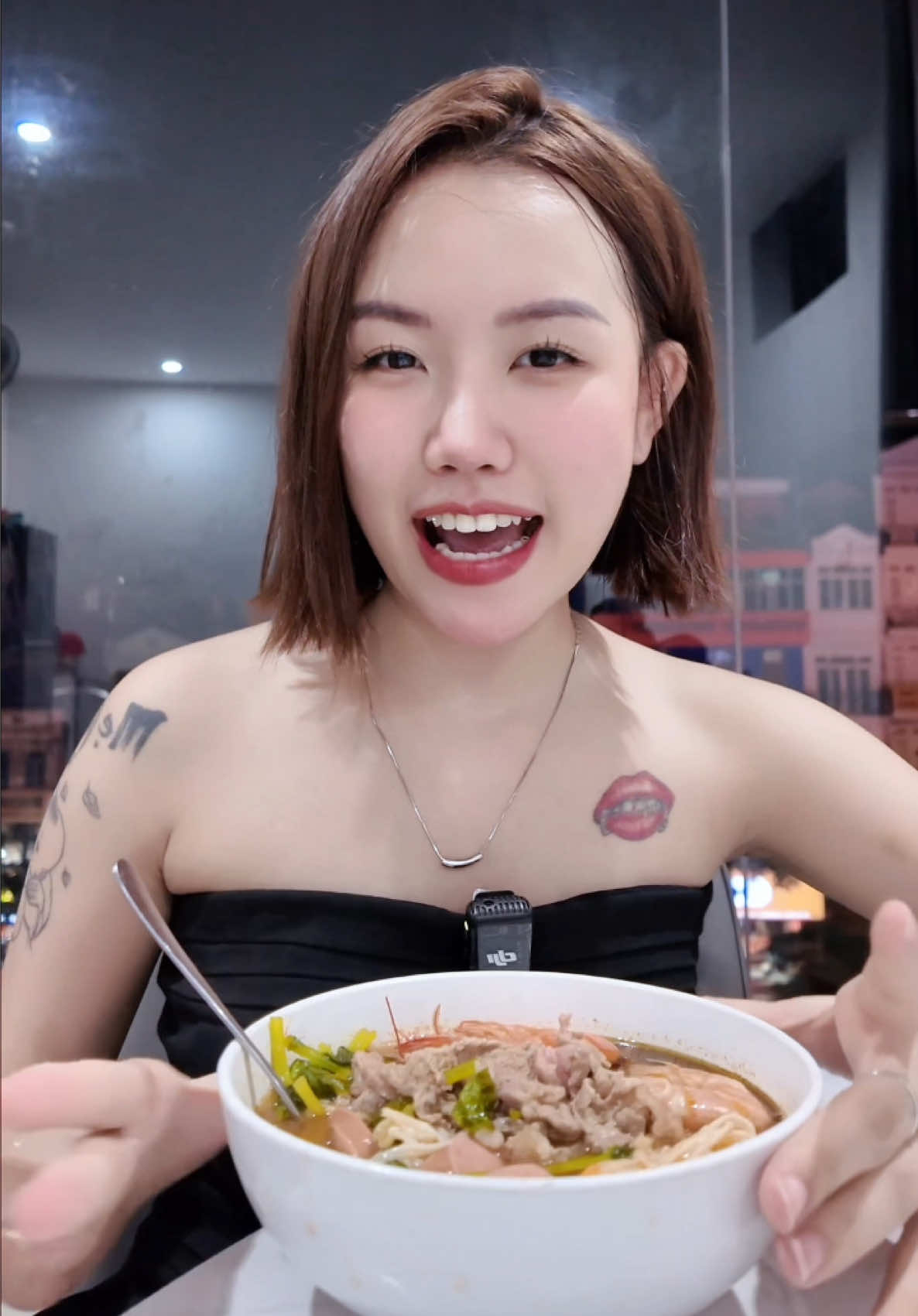 1 tháng cho phép bản thân ăn mì 2 lần 😝 ngon thiệc chứ@Bơ Family 🥑❤️ #hininhxinh1907 #micay #micaysasin 