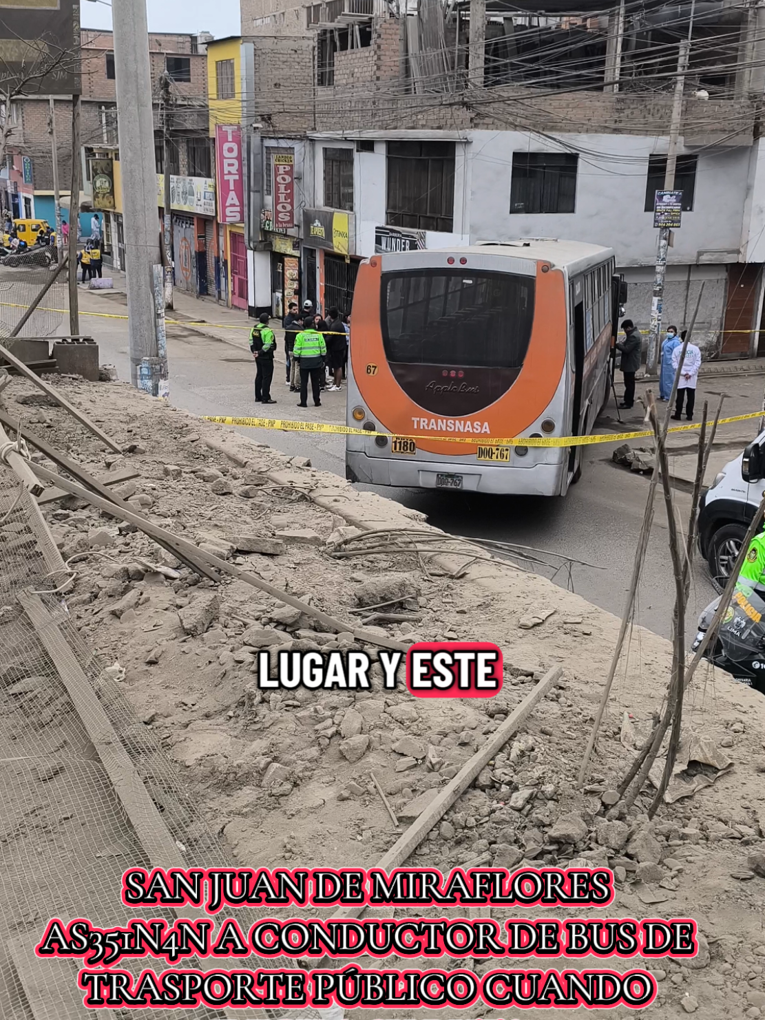 #trasportepublico #sanjuandemiraflores #villaelsalvador #noticias #nuevaamerica 