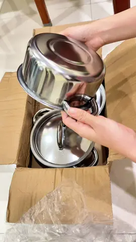 Hai cái nồi inox giá còn 99k free ship lun nè anh chị , Hâm nóng thức ăn hay nấu mì , kho cá là chân ái lun #noiinox #noiinoxcaocap #combo2noiinox #noiinox304 #giadung @Tạp hóa xứ nẫu  @Tạp hóa xứ nẫu  @Tạp hóa xứ nẫu 