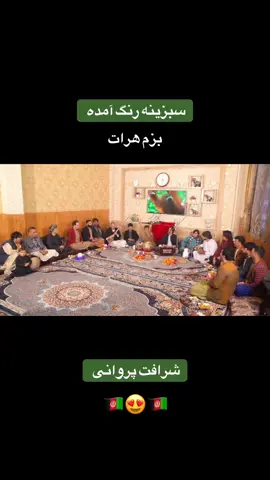 شرافت پروانی با جوانان هرات😍