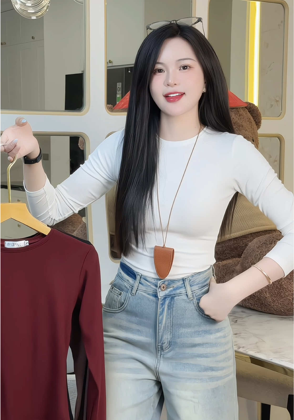 Áo thun nữ dài tay #champhanreview 