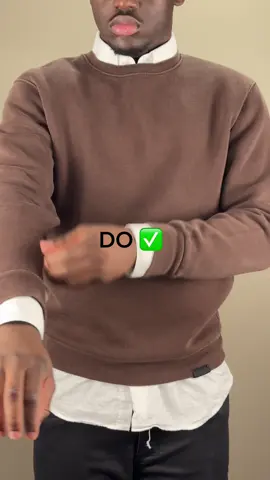 How to style a shirt and sweater🙌 #fouryou #explorepage✨ #fashion #fashionhacks #fashiontips 