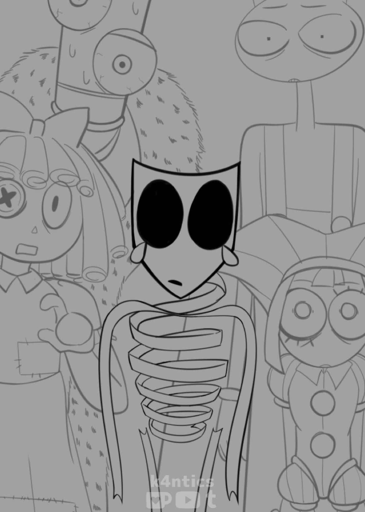 ❤️ #abstragedy #theamazingdigitalcircus #zooble #gangle 