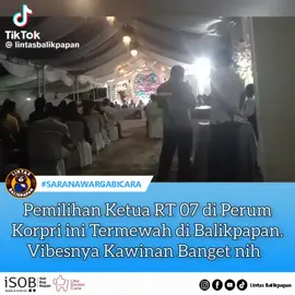 pemilihan ketua rt balikpapan #tendabiru #meriah #ramaikan #vypシ #balikpapan 