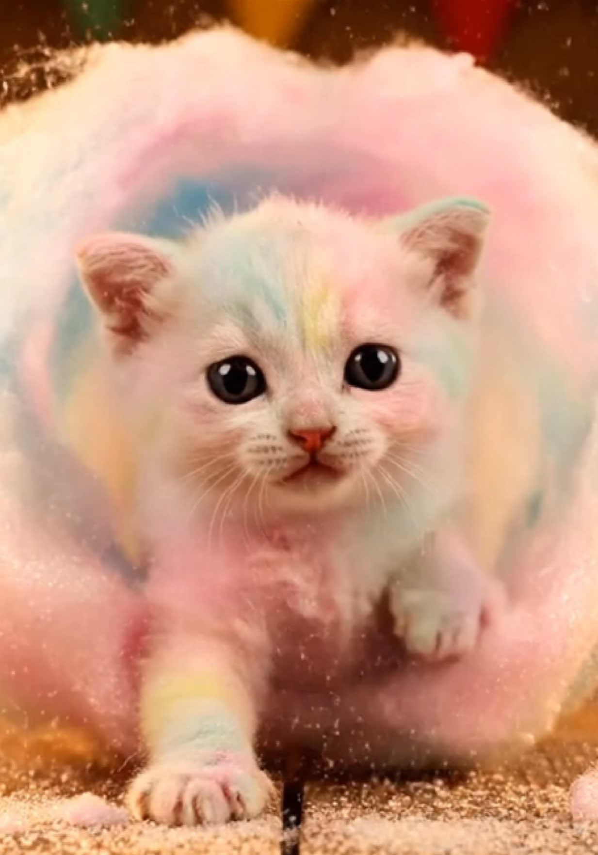 Not the last one 😩 #asmr #aiasmr #oddlysatisfying #babyanimals #candy 