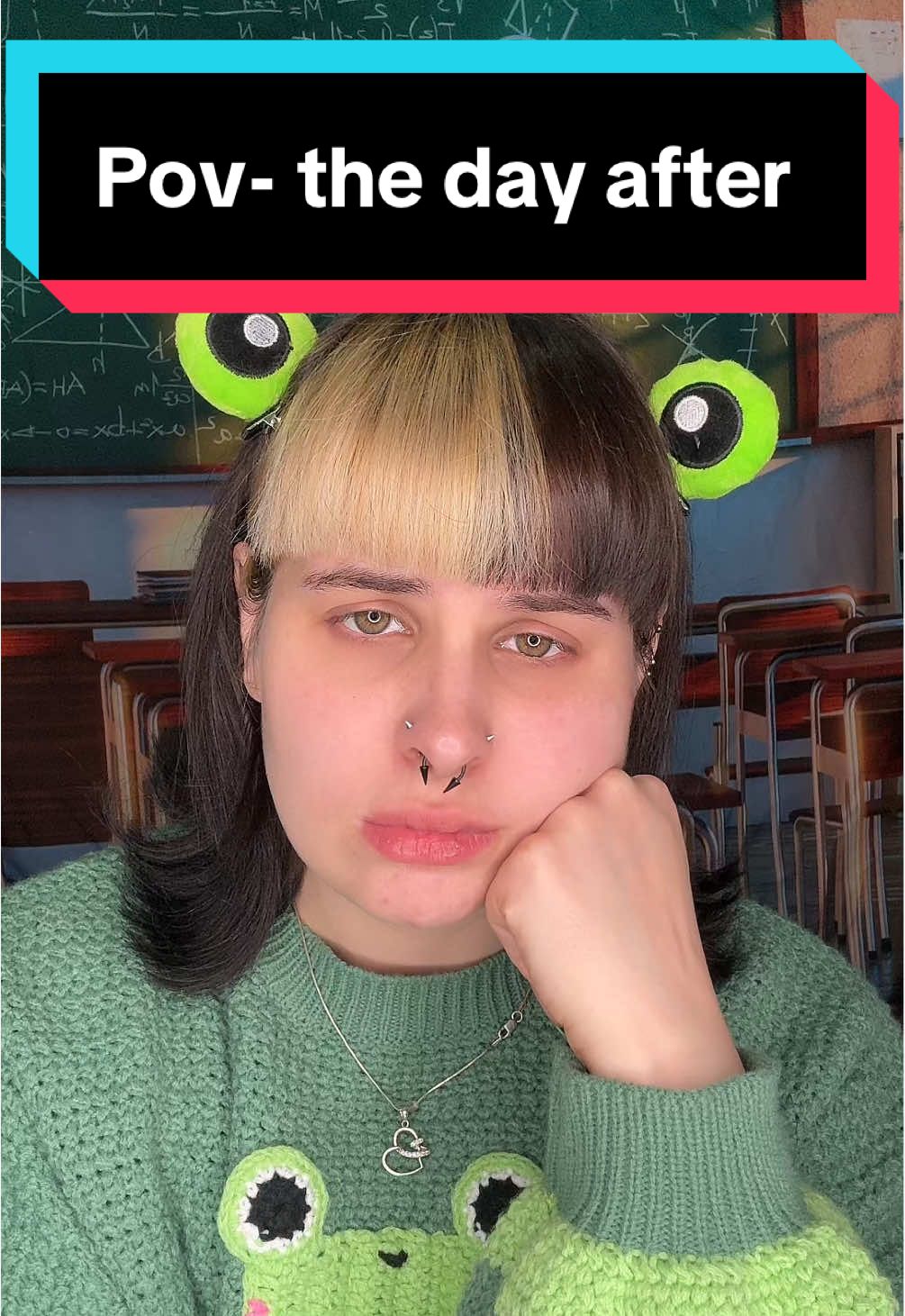 The real reason why you’re tired at school #pov #acting #childhoodtrauma #school #abusivedad  