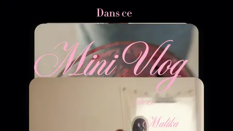 Dans ce mini vlog avec Malika 🙂‍↕️ #minivlog  #Vlog  #fyp  #pourtoi 