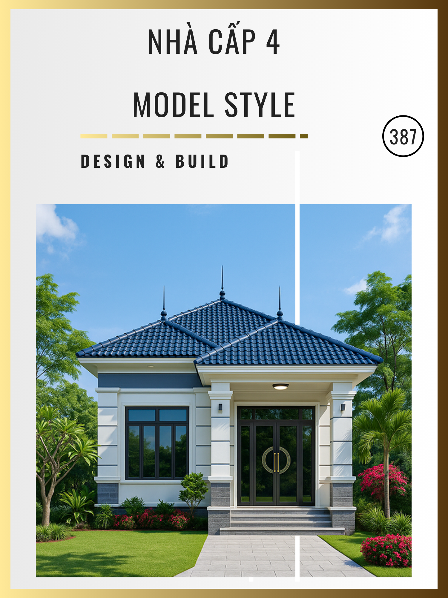 Mẫu Nhà Nhà Cấp 4 Hiện Đại - Thiết Kế Đẹp 2025 - Arch Viet! Kiến tạo không gian, nâng tầm phong cách sống. ArchViet! Nơi cảm xúc thăng hoa! #fyb#archviet.group#thietkenhadep#nhadep#thietkenoithat#noithat#xuhuongtiktok#bietthu#thietkequancafe#quancaphe#spa#noithatdep#trendingvideo#viralvideo#LearnOnTikTok #thietkecuahang #nhacap4 #nhagaclung #xaynhatrongoi#interior#villa