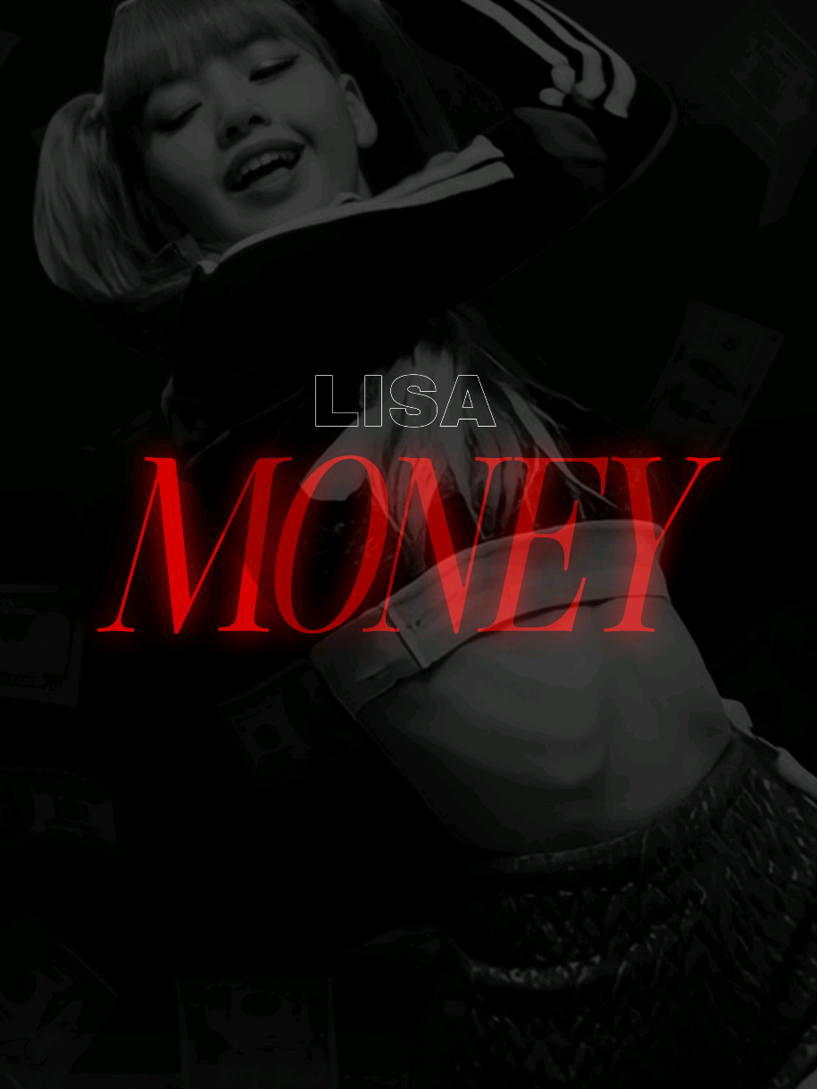 My money rules 💸 | [Flash Warning] || #lyrics_songs #lisamoney #foryo #tipografia #lisablackpink 