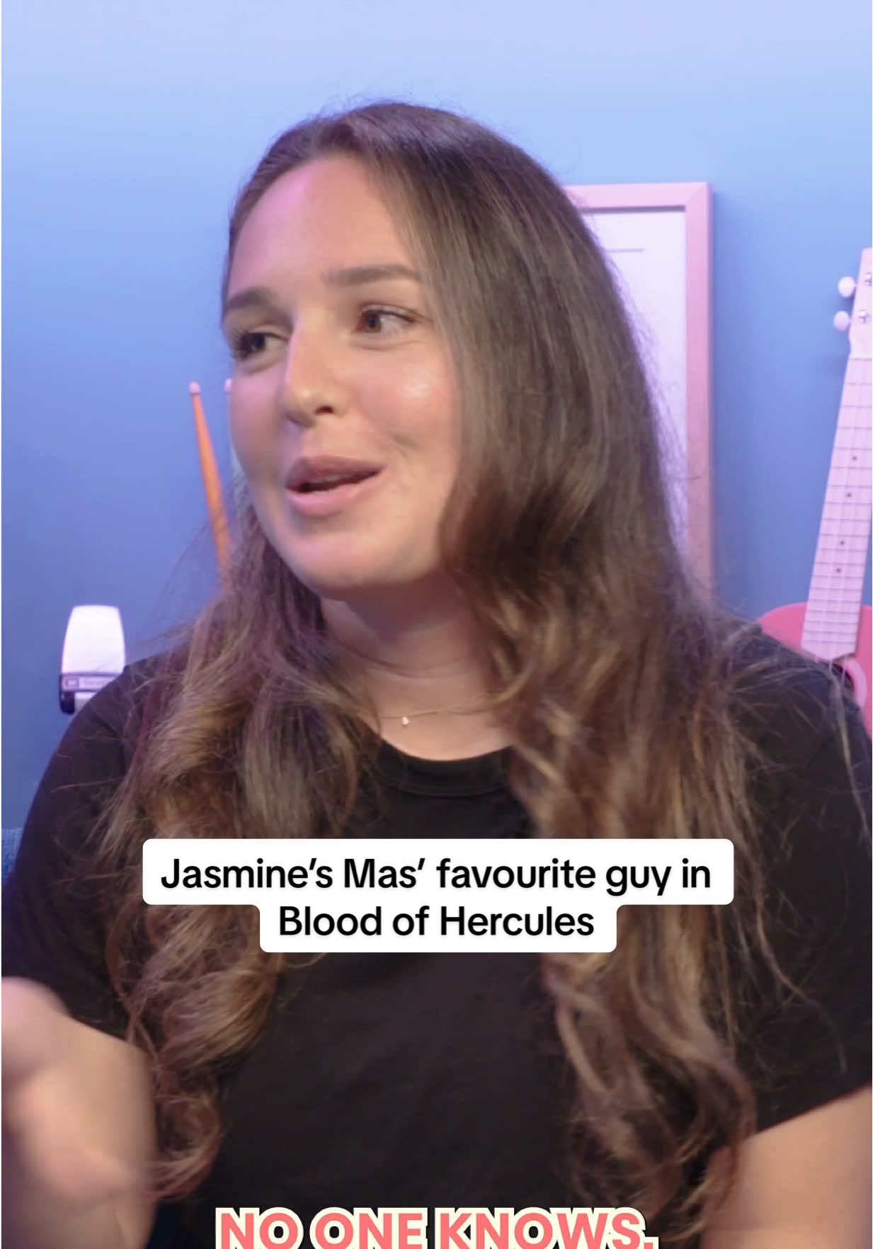 Asking the real questions with @★jm… Listen to the full episode wherever you get your podcasts ✨👀 #offtheshelf #bloodofhercules #jasminemas #bondsofhercules 