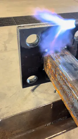 Preheat everything under 70 degrees today. #heat #welding #foryou #fabrication #viral 