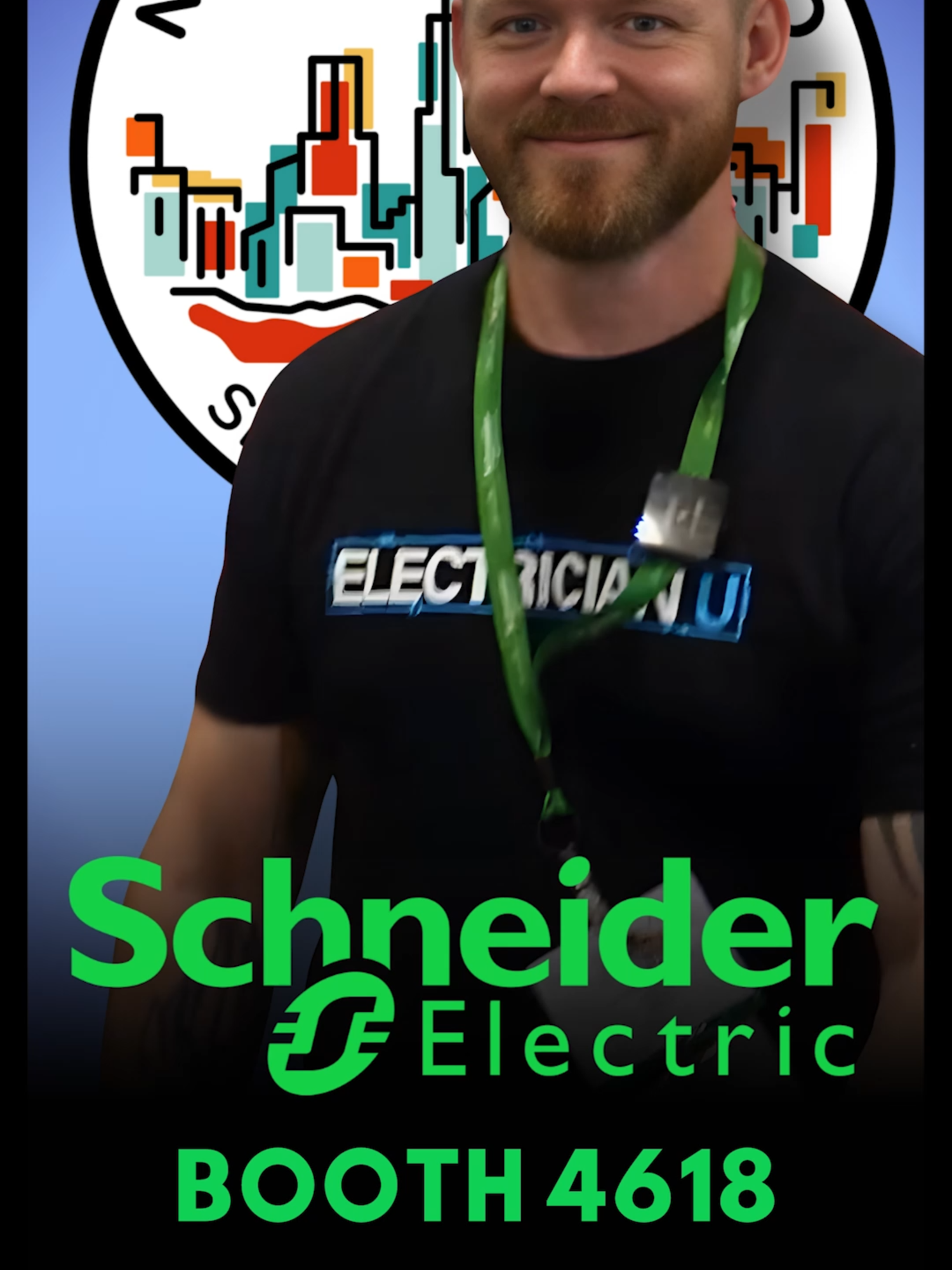 Come See Me at NECA 2025 in Chicago! Schneider Electric Booth 4618 #necachicago #electrician #electricians #electricity #electricianu #electricianlife #electricianshit #electricianstuff #electriciansofamerica #electriciansoftiktok #electriciansofinstagram #sparky #sparkylife #neca #schneiderelectric #neca2025 #neca2025chicago #neca25 #chicago