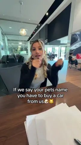 Did we say your pets name???🤭 #waynemazda #fyp #viral #viralvideo #dealershiplife 