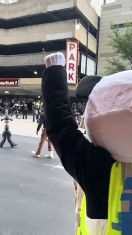 It makes me sad that I see people not from here cheering for the occupation of our city. We can take care of ourselves. Sending troops here is like invading someone’s home because you don’t think they’re doing it right. That’s unconstitutional. #chicago #fdt #protests #panda #trashpanda 
