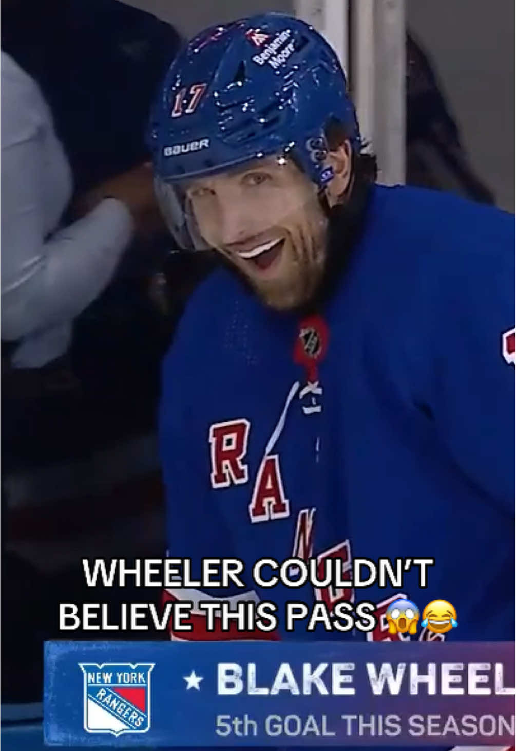 Now Wheeler will join the Rangers front office 👀 #NHL #hockey #goal #wow 