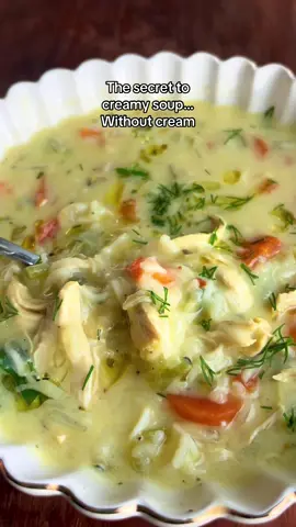 Chicken Soup for the Soul 🫶🏼 My take on the classic Greek soup 🇬🇷 Avgolemono! 🍲 With some extra ingredients for a nutritional boost and completely dairy-free, This nourishing and immune-boosting soup is perfect for any season, but particularly good this time of year. It’s healthy comfort food at its best. 🌿  #FoodTok #avgolemono #souprecipe #chickensoup #healthyrecipes 