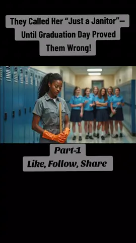 They Called Her “Just a Janitor”— Until Graduation Day Proved Them Wrong! 🔔 Don’t miss this jaw-dropping story of accountability and empowerment! Like, subscribe, and share to stay updated on stories that inspire. #Heartwarmingstories #HistoryTime #storytime #USA #fpy_tiktok_viral 