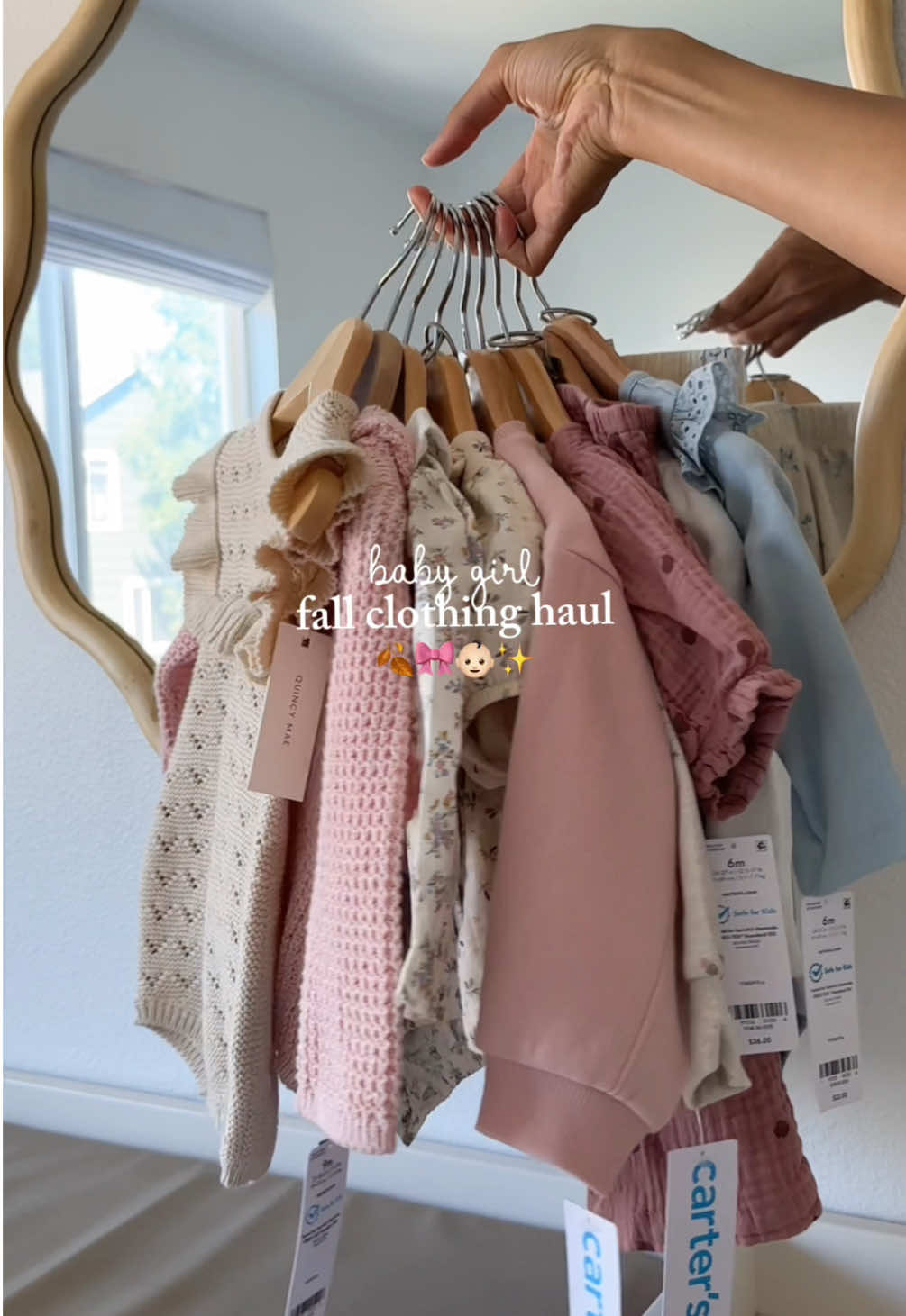 everything is in my shopmy🤍 let me know your favorite places to shop for girl clothes!🎀 #babygirloutfits #babygirlclothes #babyclothing #babyclotheshaul @Carter’s @modern moments by Gerber @ryleeandcrucollective @Bloom Headwraps @Jamie Kay @Our Little Treasures 