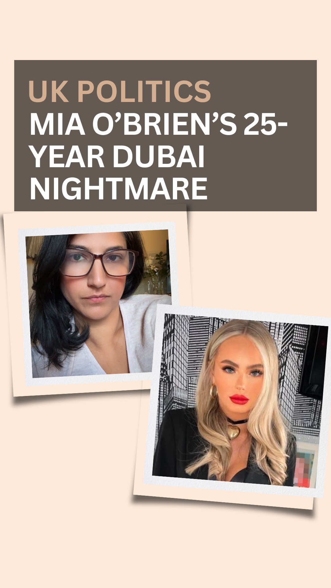23-year-old Mia O’Brien got 25 years in Dubai’s brutal prison for 50g of co ca ne—her mom says it wasn’t even hers. While she suffers, dr^g lords like the Kinahans lived large in Dubai. Is this justice? #MiaOBrien #DubaiPrison #breakingnews  #JusticeForMia #KinahanCartel     
