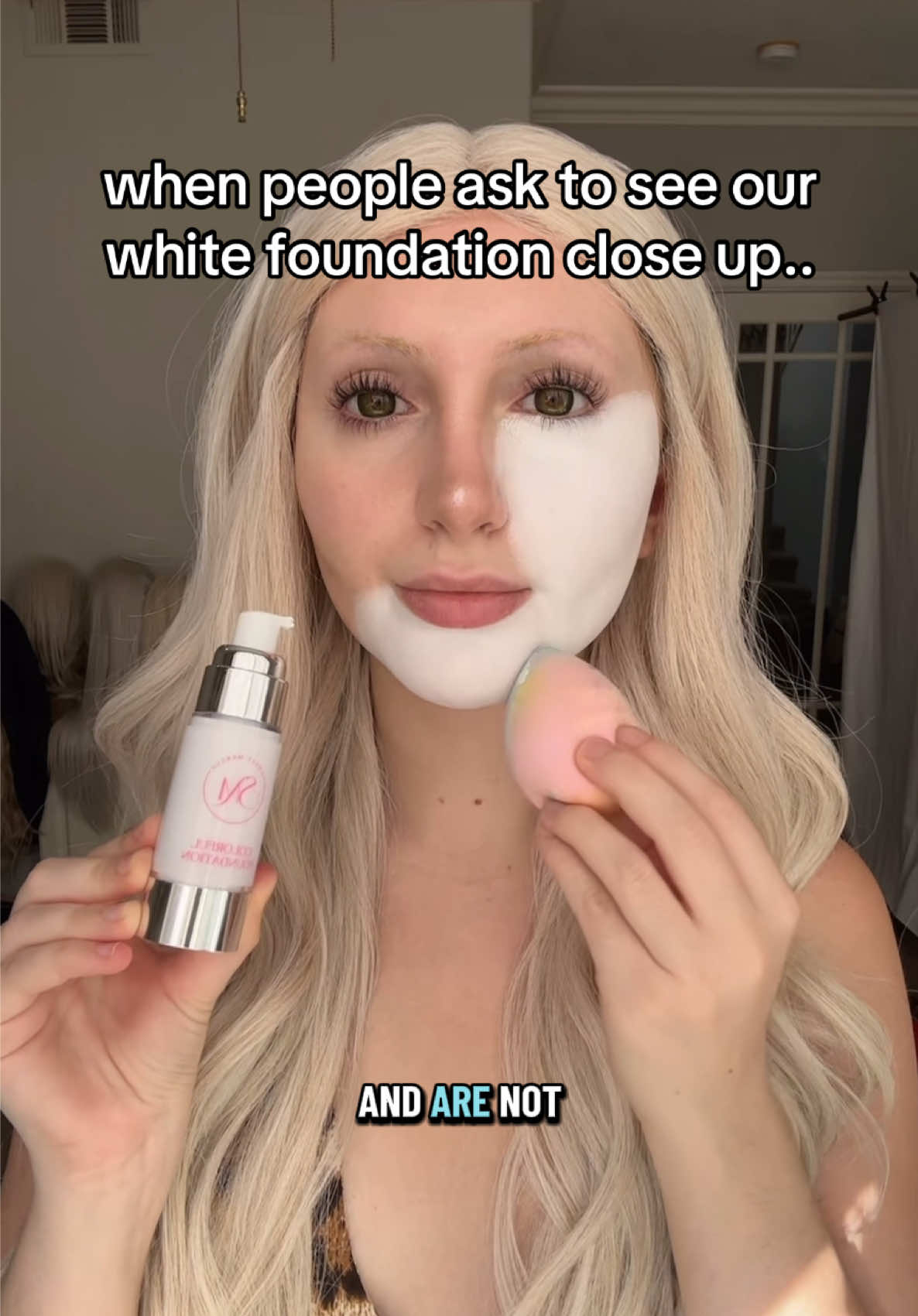 Our Sunset Makeup White Foundation 😳 #cosplaymakeup #sfxmakeup #gothmakeup #tradgothmakeup #halloweenmakeup 