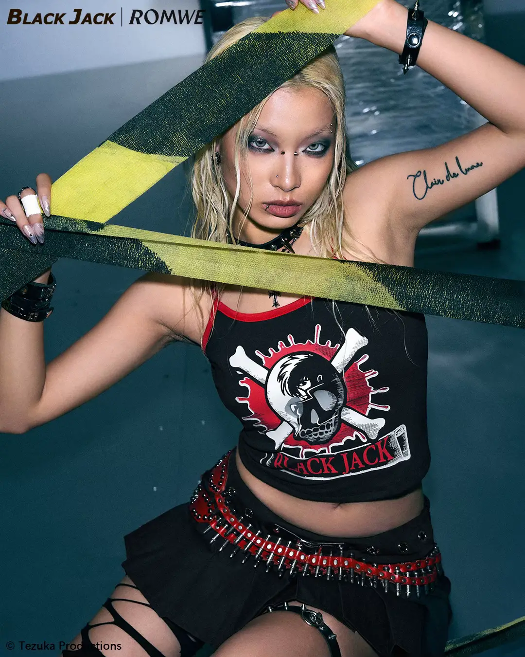 the kind of fit that doesn’t play nice 🖤 #ROMWExBlackJack is here - available now at the link in bio!