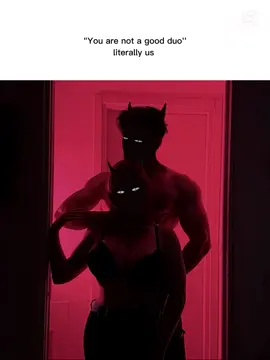 When two Demons meet  . . #demoncouple #fyppp #relatablememes #relatablecouples #memes 