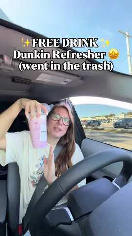 Code DAYDREAM  #freedrink #freedrinkdunkin #dunkin #sabrinacarpenterxdunkin #dunkinrefreshers 