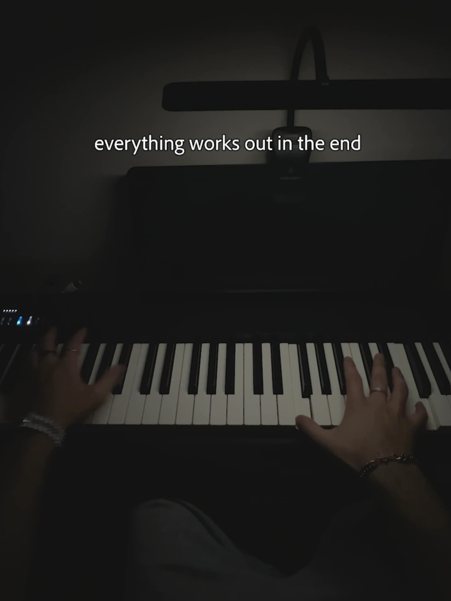 everything works out in the end #kodaline #everythingworksoutintheend #pianotok #fyp