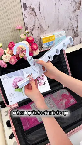 ✨” Giá Phơi Quần Áo Gấp Gọn” Chất liệu nhựa dày dặn, chắc chắn, chịu lực tốt, nên dù treo nhiều áo vẫn không lo bị cong gãy. Móc còn có thể xoay linh hoạt, dễ dàng thay đổi vị trí và di chuyển khi cần.!! #moctreothongminh #moctreoquanao #tienich #creatorsearchinsights #jizonguyen 