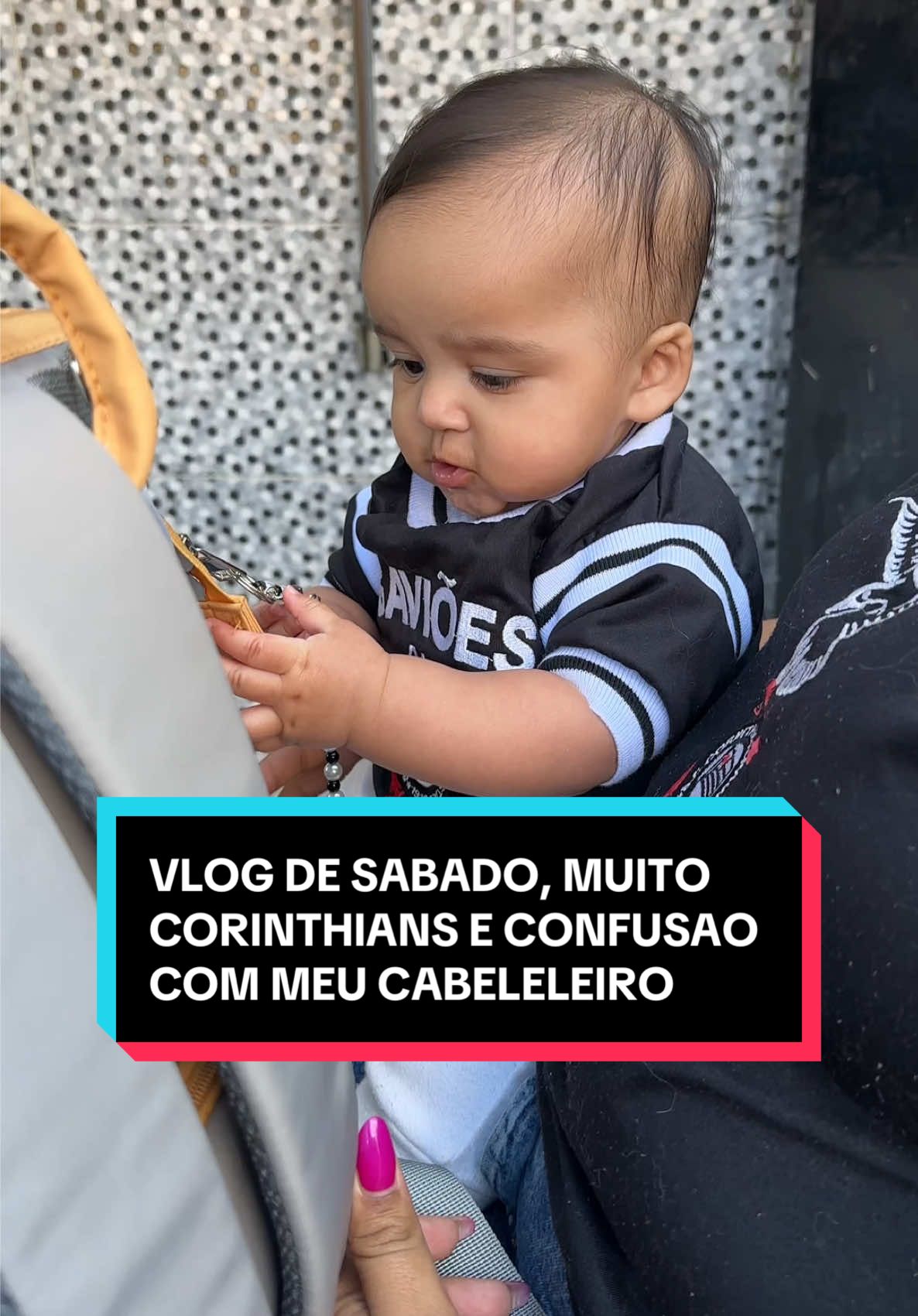 Vlog do meu sábado retrasado, muito Corinthians e confusão com meu cabeleireiro