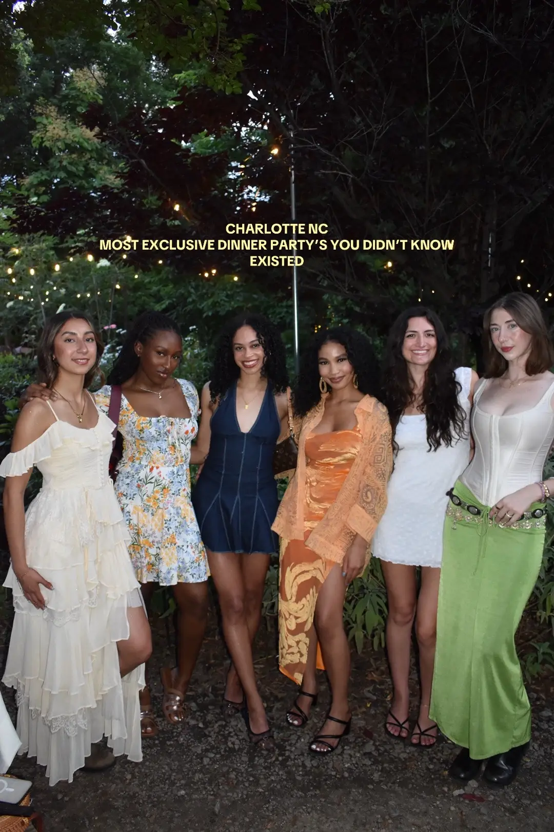 Charlotte’s most exclusive dinner party’s you didn’t know existed. #charlottenc #socialclub 