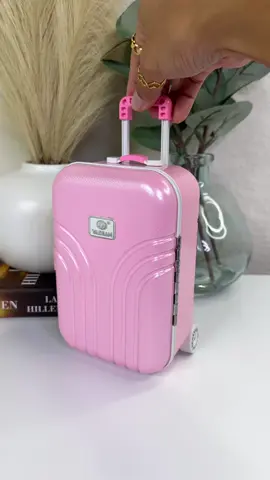 pack my mini makeup collection: asmr style #asmr #asmrsounds #mini #travelminis #whatsinmybag 