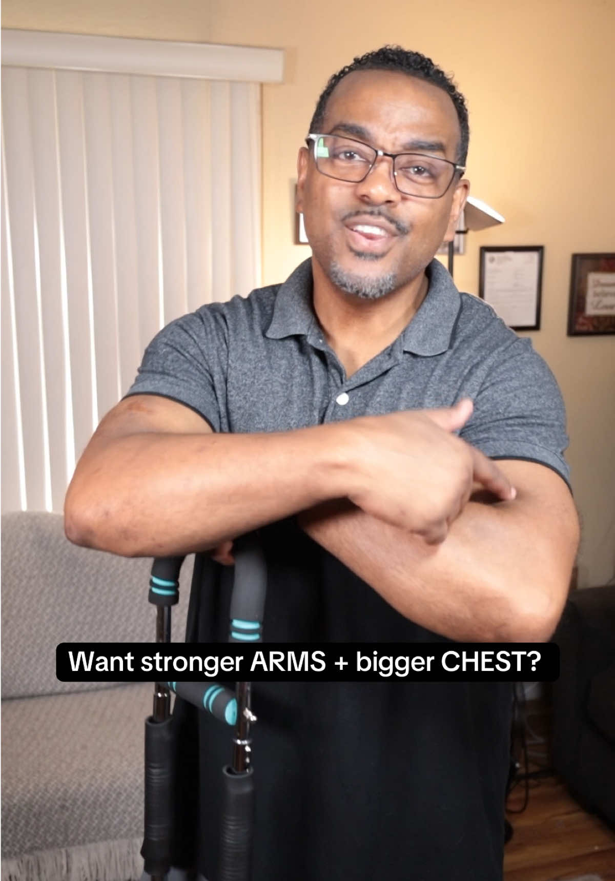 💪🏾Transform your workouts at home with this 2025 Pro Adjustable Arm & Chest Muscle Trainer! Built with detachable stainless steel, anti-slip grips, and adjustable resistance, it’s perfect for beginners or fitness pros who want to strengthen and tone arms, chest, and shoulders. Compact, durable, and easy to use—your ultimate strength training tool. #FitnessGear #StrengthTraining #HomeWorkout #TikTokShopCreatorPICKS #TikTokShopBackToSchool 