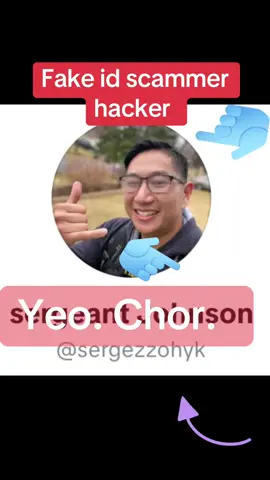 Fake id scammer hacker 