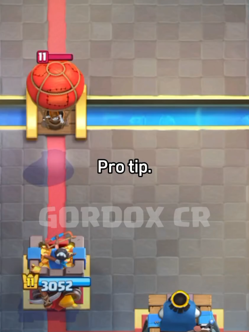 Pro tip ✔️ | #clashroyale #humorclashroyale #fyp 