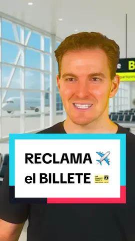Haz ESTO si PIERDES el VUELO ✈️ ¡¡ATENCIÓN!! Si has PERDIDO VUELO de AVIÓN por ERROR: Recuerda que eres válido para RECUPERAR un % DINERO ✅ Se llama TUA, si no has usado  el RECINTO del AEROPUERTO. El REEMBOLSO alcanza hasta  un 70% del Precio BILLETE ❗️ Y por LEY te lo deben PAGAR. #dinero #viajar #avion #viral