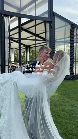 I’m doing better.. officially married and into our happily ever after! 🥹🥰  #justmarried #couplegoals #fyp #relatable #bridetok 