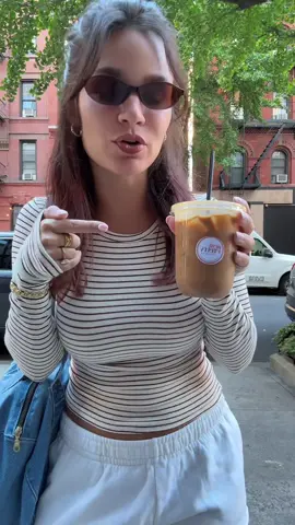 @LeeLee went to Eat Pretty Cafe, so I went to Eat Pretty Cafe 🤎 Fr their lattes are beyond fire !!! #coffee #coffeeshop #uppereastside #uppereastsidecoffee #ues 