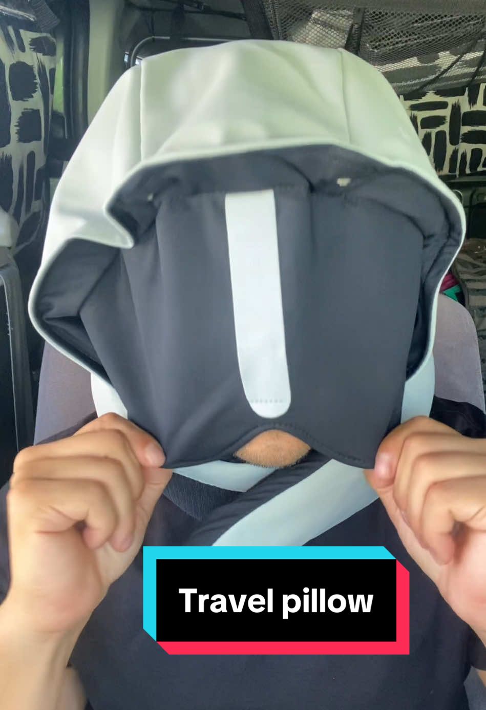 You feel you’re flying first class even when you’re not! #travelpillow #travelneckpillow #traveling #traveltok #tiktokshopcreatorpicks 