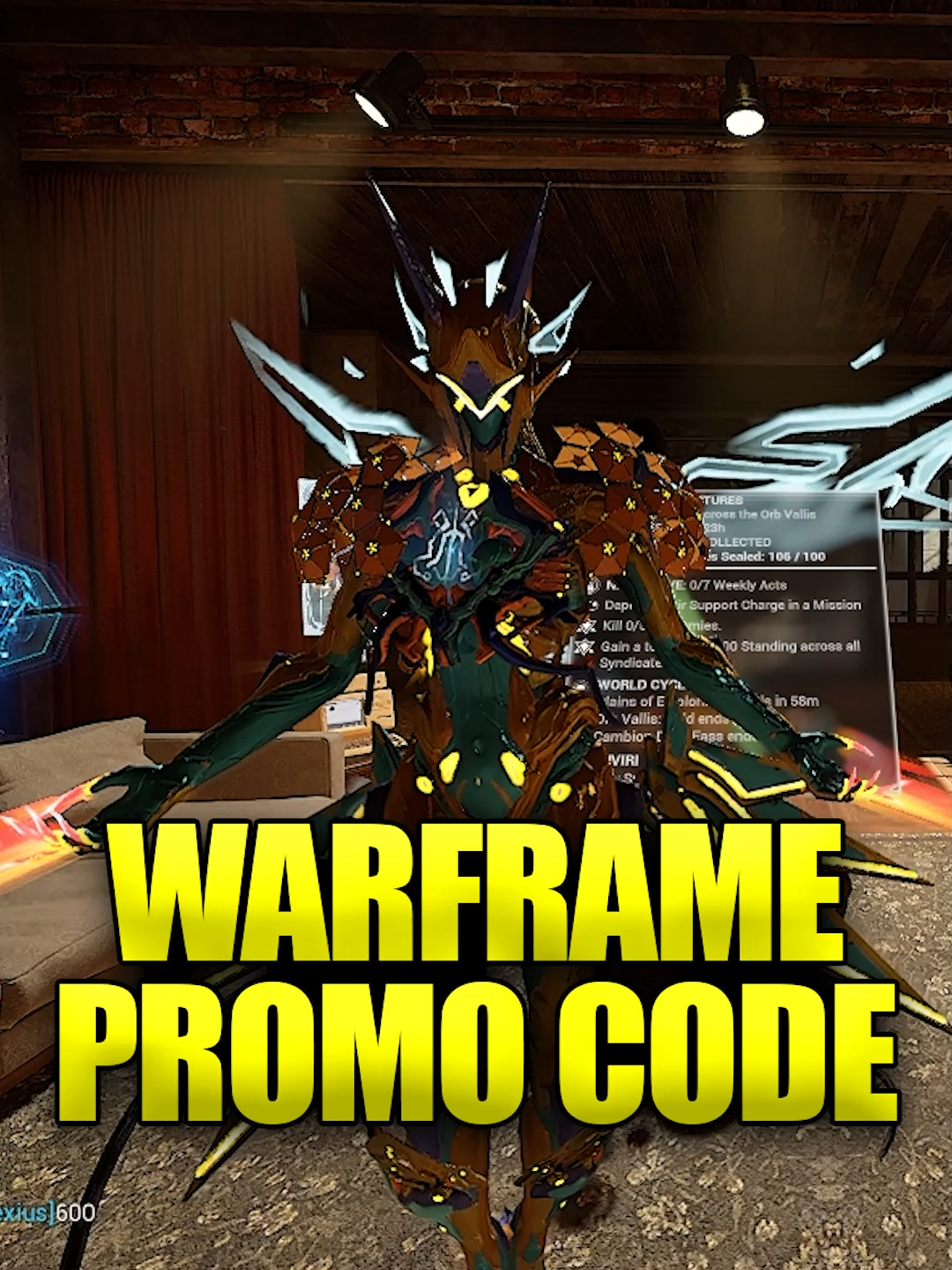 New Warframe promo code BSD-WARFRAME available until Oct 5th for some free loot! #Warframe