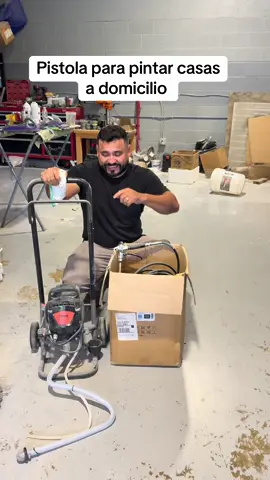 Pistola para pintar casas a domicilio #tool #vevor #tools #araujoeldelaford #latinosenusa 