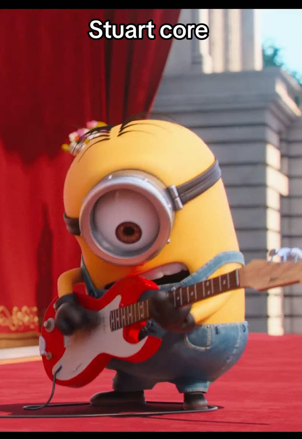 as smooth and yellow as butter #minions #despicableme #core #stuart #butter 